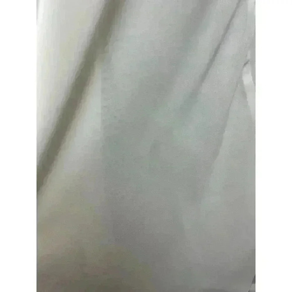 Linea Donatella Babydoll Sheer Lace Front Embroidered Sleeveless Nightgown M/L - Picture 10 of 14